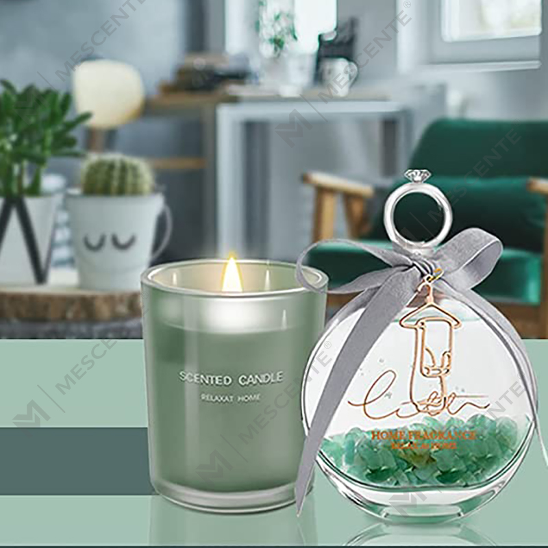 M&S центовый масляный диффузор с ароматом базилика и подарочный набор ароматических свечей с палочками для дома