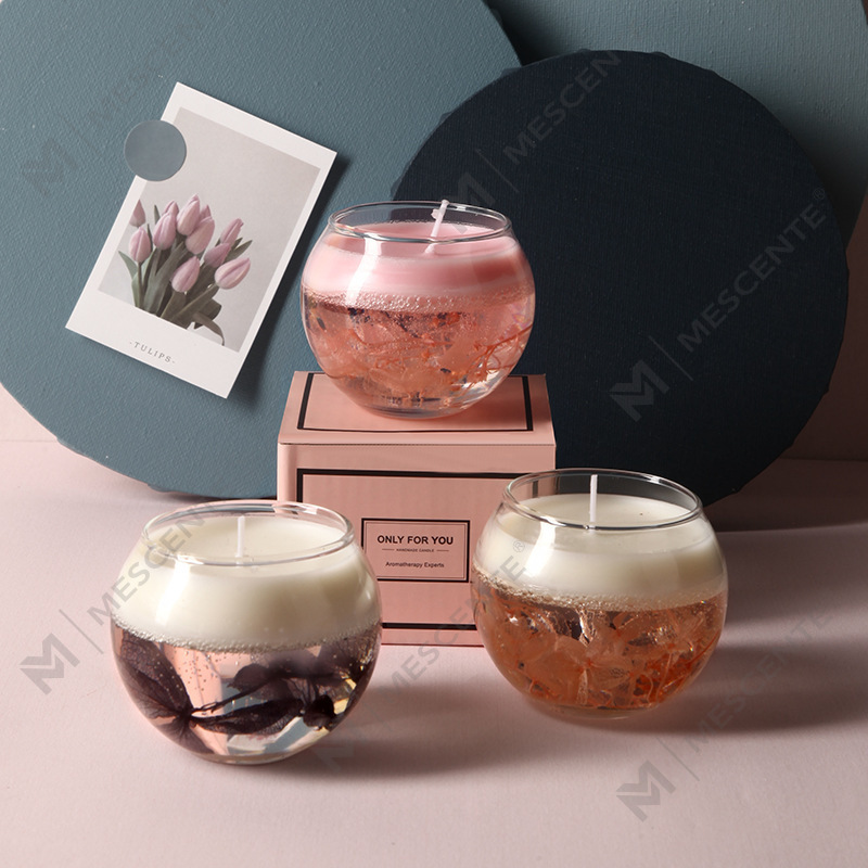 M&S cent Высококачественная ароматическая свеча для дома с ароматом лемонграсса и сои в стекле