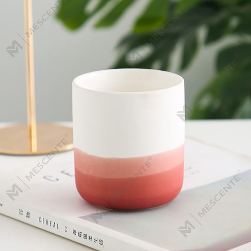 Декоративная керамическая сине-белая ваза M&Scent, конический подсвечник, фонари и банки для свечей