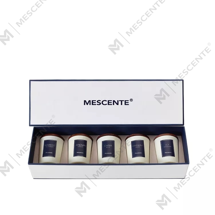 M&scent оптовая продажа ароматических масел под частной торговой маркой, ароматические свечи класса люкс с крышкой, ароматерапевтическая свеча