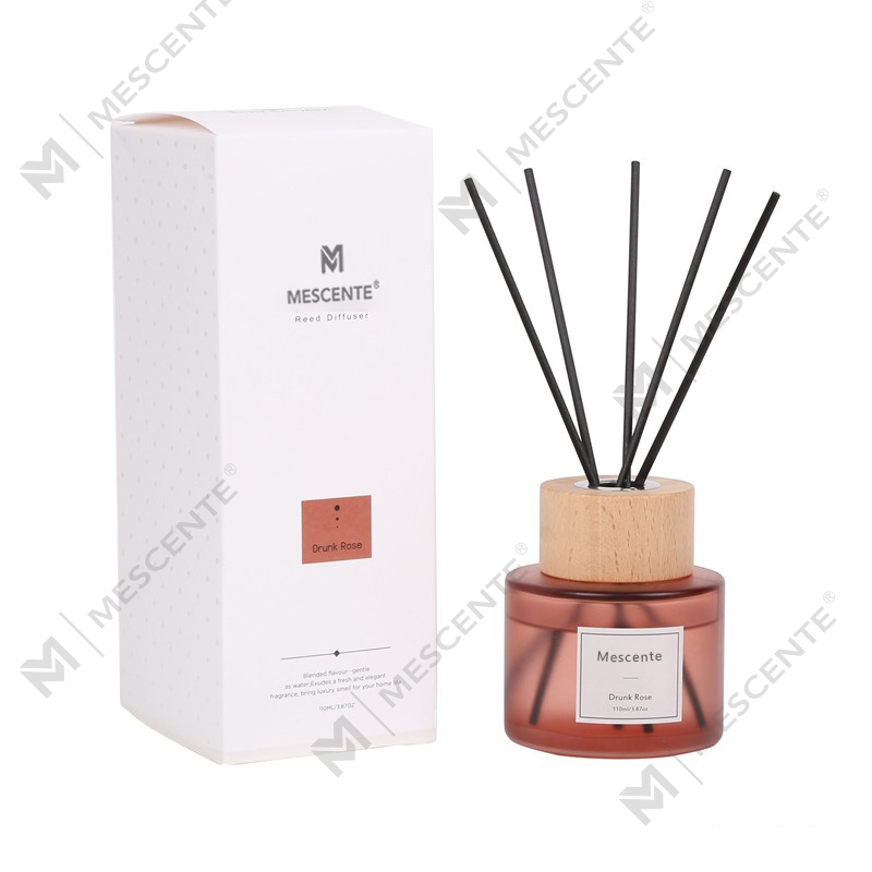 M&Scent оптом роскошный стеклянный диффузор для стеклянных бутылок под частной торговой маркой с пробкой