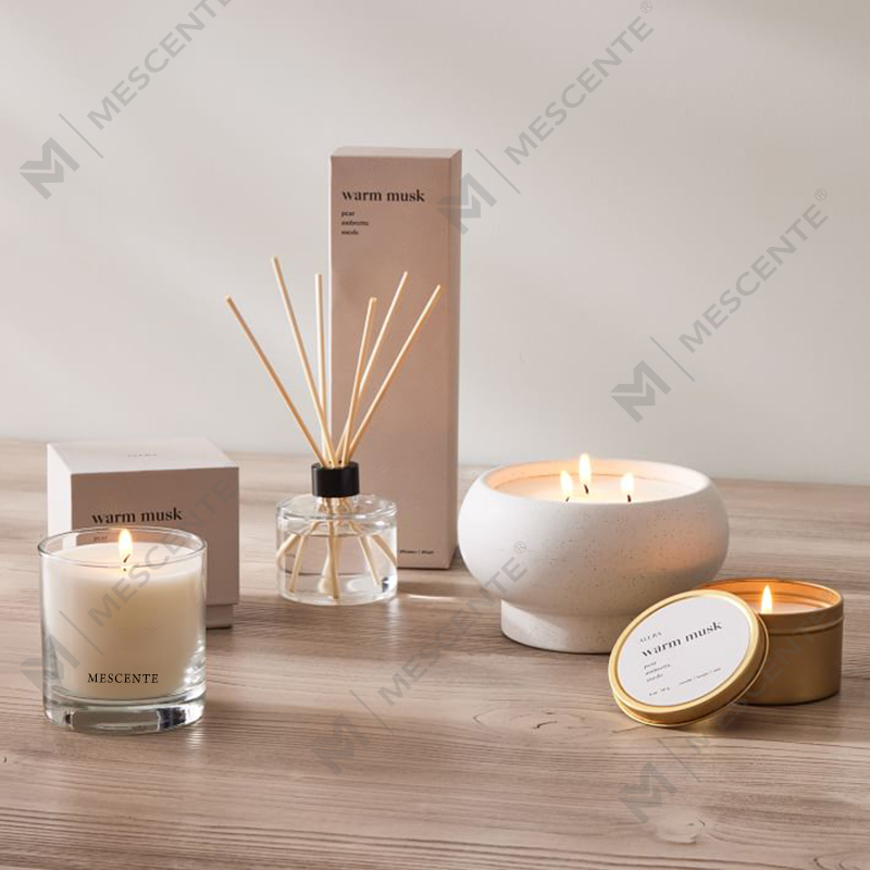 Роскошный диффузор с цветочным камышом под частной торговой маркой M&Scent в коробке