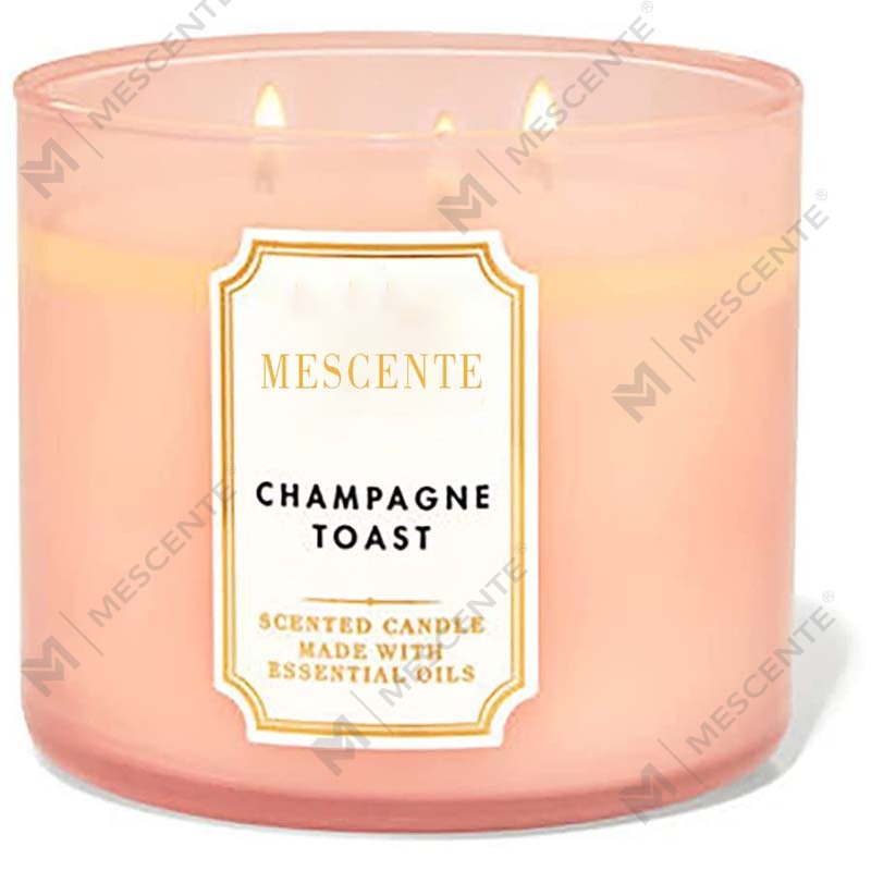 M & Scent Hand Made 3 Wick Натуральный жасмин Ароматизированная соевая восковая свеча в подарок, хрустальные свечи для ароматерапии под частной маркой
