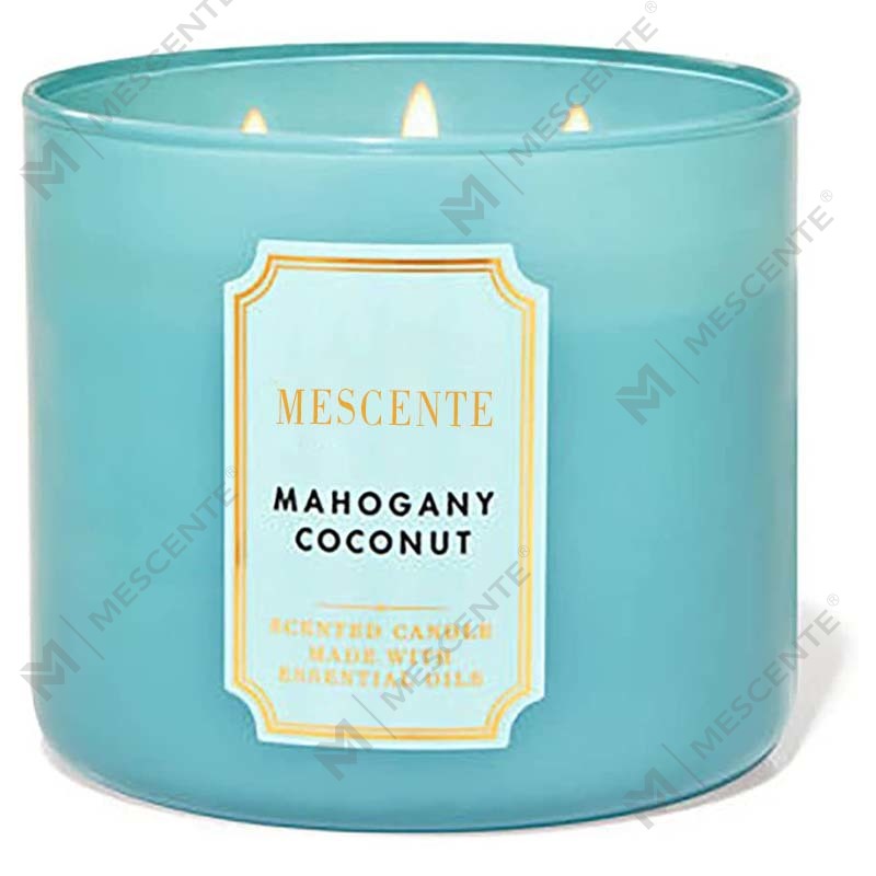 M & Scent Hand Made 3 Wick Натуральный жасмин Ароматизированная соевая восковая свеча в подарок, хрустальные свечи для ароматерапии под частной маркой
