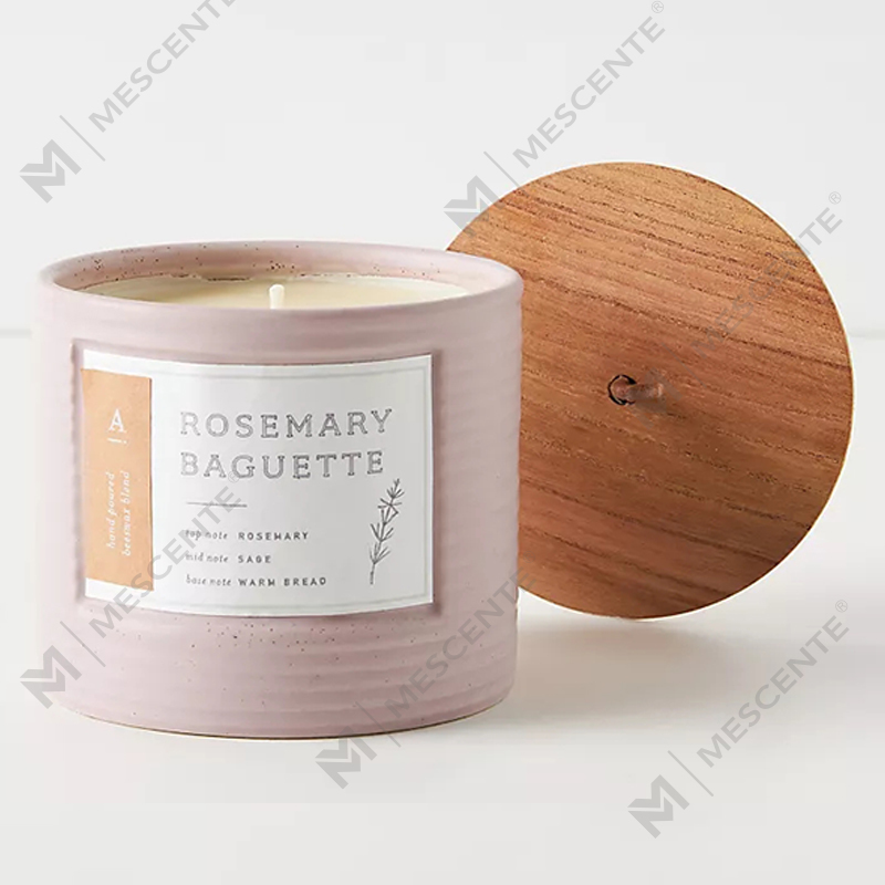 Цветные керамические банки M&Scent Private Label, шикарные свечи с ароматом соевого воска