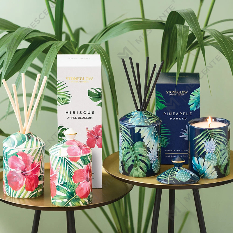 M&Scent Специальный дизайн Цветная тумблерная свеча Urban Botanics в складной коробке