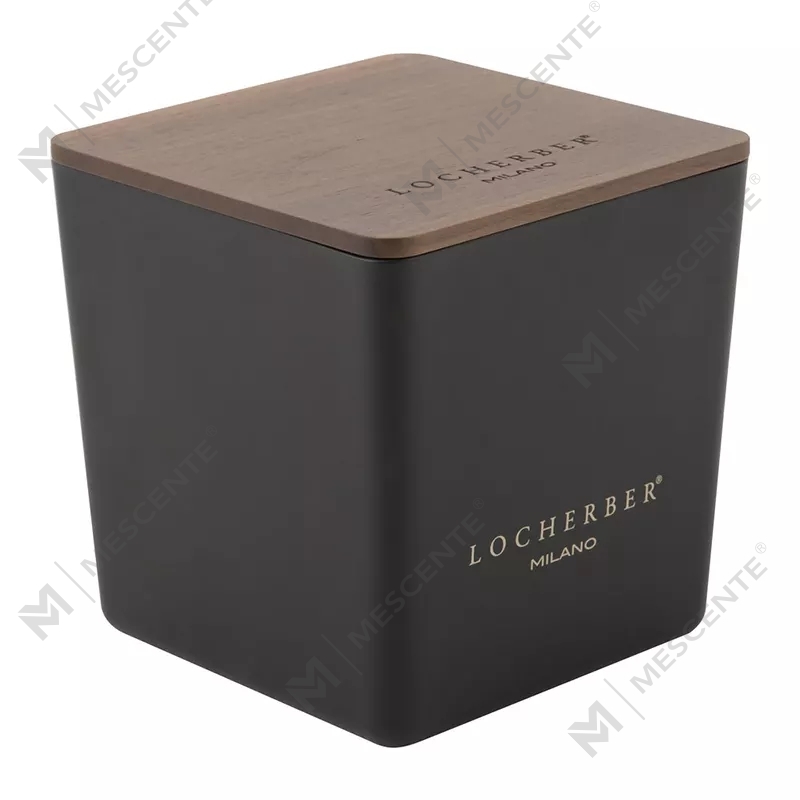 M&scent 2025 Большая экологически чистая стеклянная ароматическая свеча с крышкой из брикколе