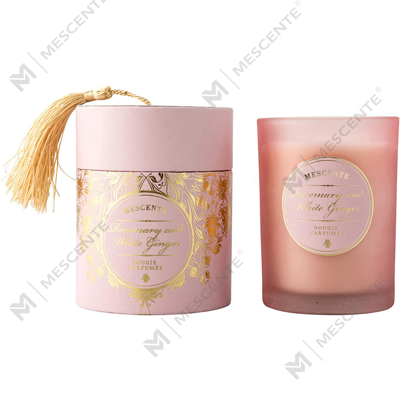 M&Scent Роскошные рождественские белые ароматические свечи с персонализированным логотипом