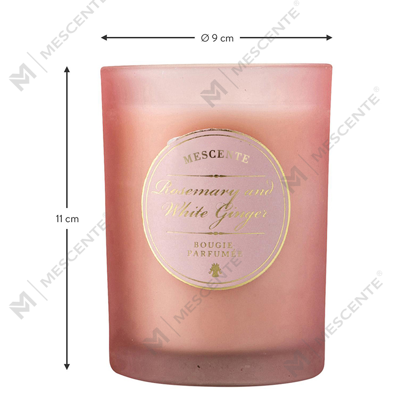 M&Scent Роскошные рождественские белые ароматические свечи с персонализированным логотипом