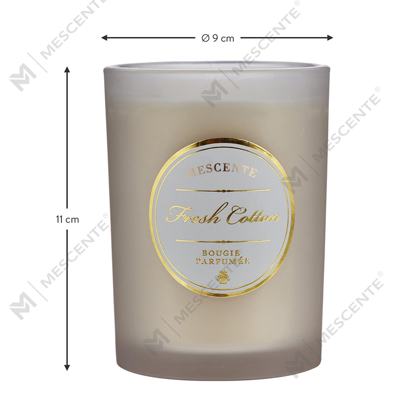 M&Scent Роскошные рождественские белые ароматические свечи с персонализированным логотипом