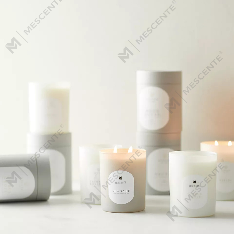 M & Scent индивидуальный логотип для медитации, нетоксичные камни, травы, налитые вручную натуральные ароматические соевые восковые хрустальные свечи
