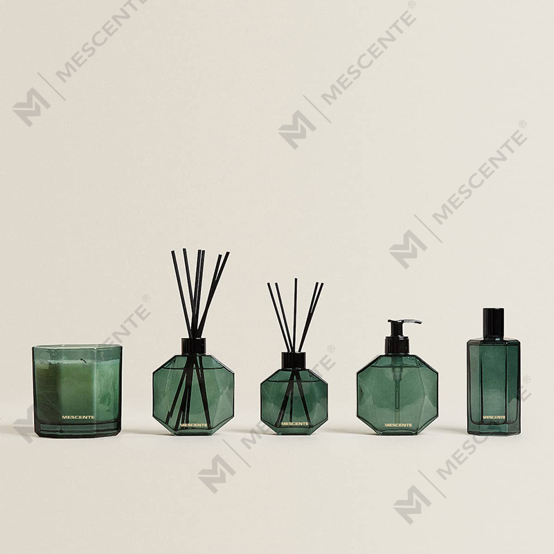 M&Scent Custom Factory Private Label Стеклянная банка Ароматические свечи с натуральным соевым воском