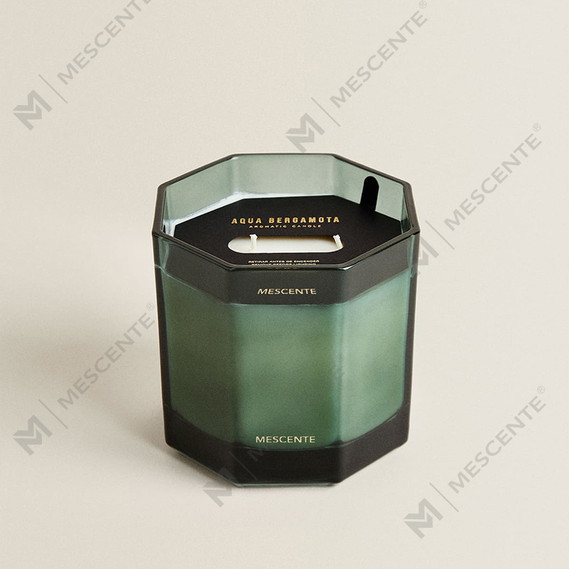 M&Scent Custom Factory Private Label Стеклянная банка Ароматические свечи с натуральным соевым воском
