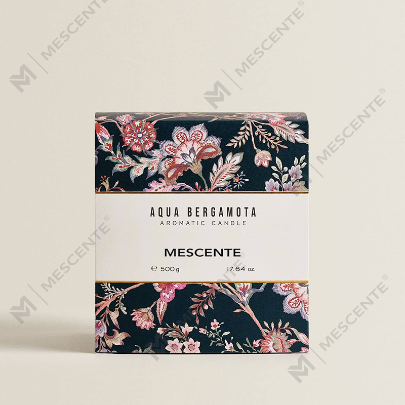 M&Scent Custom Factory Private Label Стеклянная банка Ароматические свечи с натуральным соевым воском