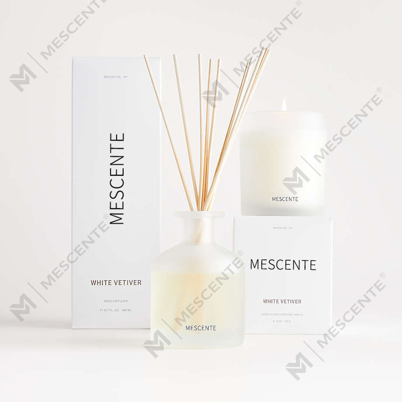M&Scent оптом роскошные ароматические свечи из соевого воска под собственной торговой маркой в ​​коробке