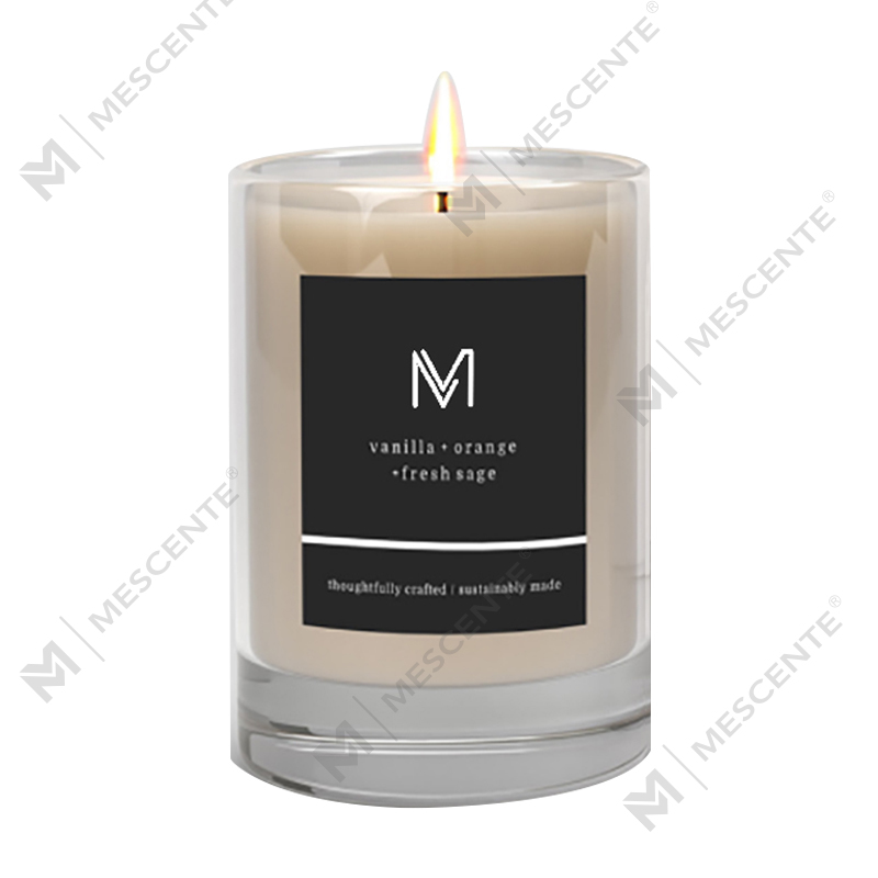 M & Scent оптовая продажа напрямую с фабрики роскошные ароматические свечи из соевого воска под частной торговой маркой в ​​коробке оптом