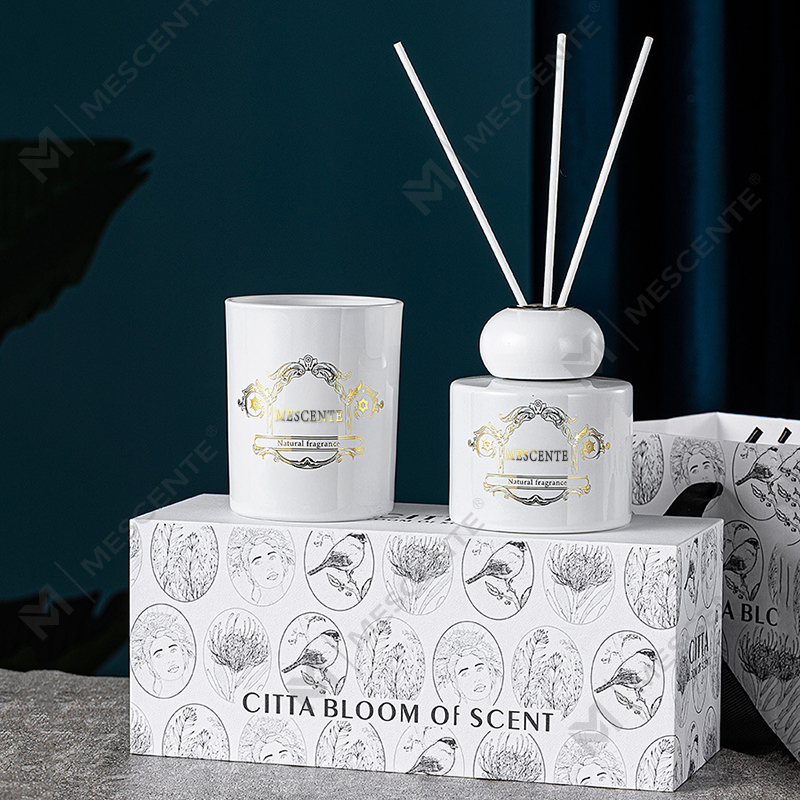 M&Scent роскошная свеча под собственной торговой маркой, арома-диффузор для свечей с коробчатой ​​упаковкой