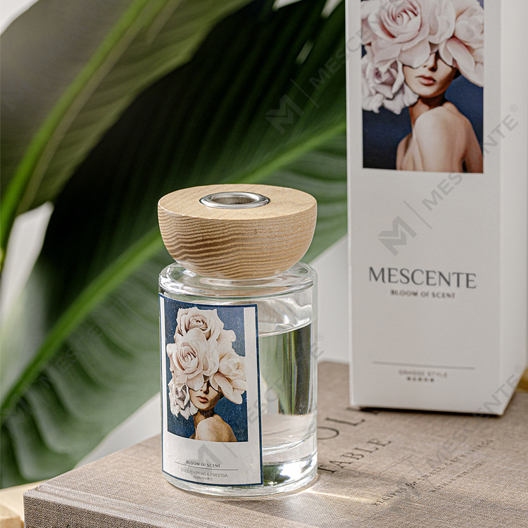 M&Scent оптовые наборы диффузоров для стеклянных бутылок под частной торговой маркой с пробкой