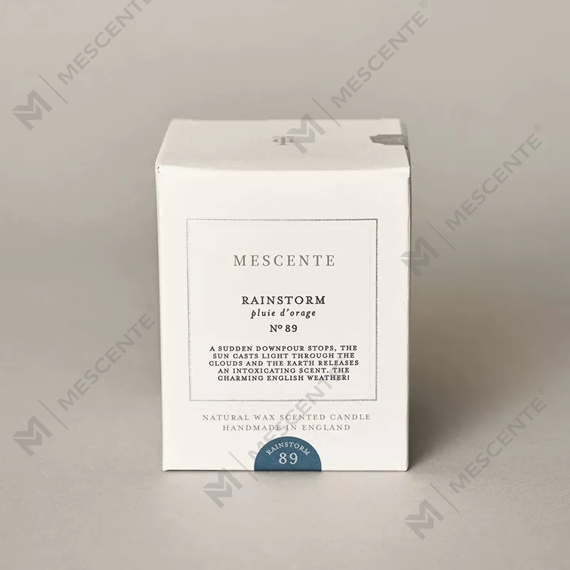 M & Scent оптовая продажа, новые роскошные индивидуальные рождественские хрустальные банки под частной маркой, ароматическая соевая свеча Kerzen с крышкой