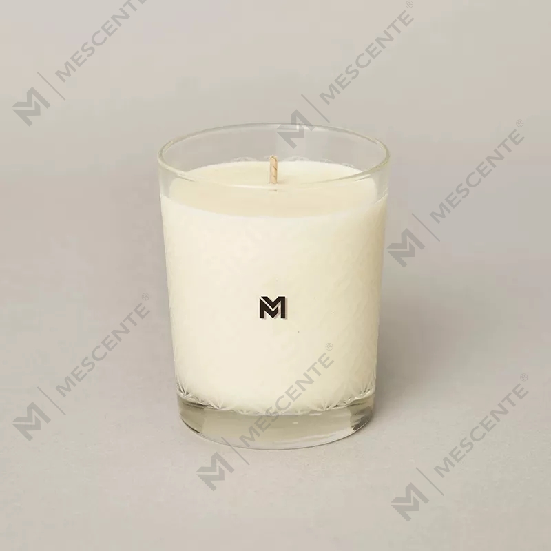 M & Scent оптовая продажа, новые роскошные индивидуальные рождественские хрустальные банки под частной маркой, ароматическая соевая свеча Kerzen с крышкой