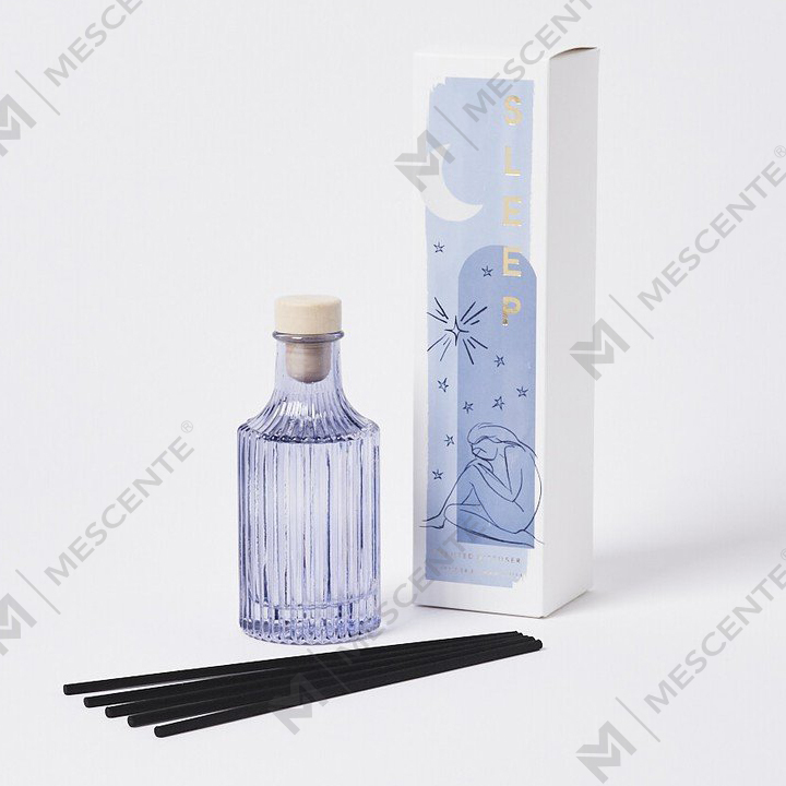 M&Scent Custom 100 мл 200 мл Стеклянная бутылка Tatakan Untuk Диффузор с цветочным язычком