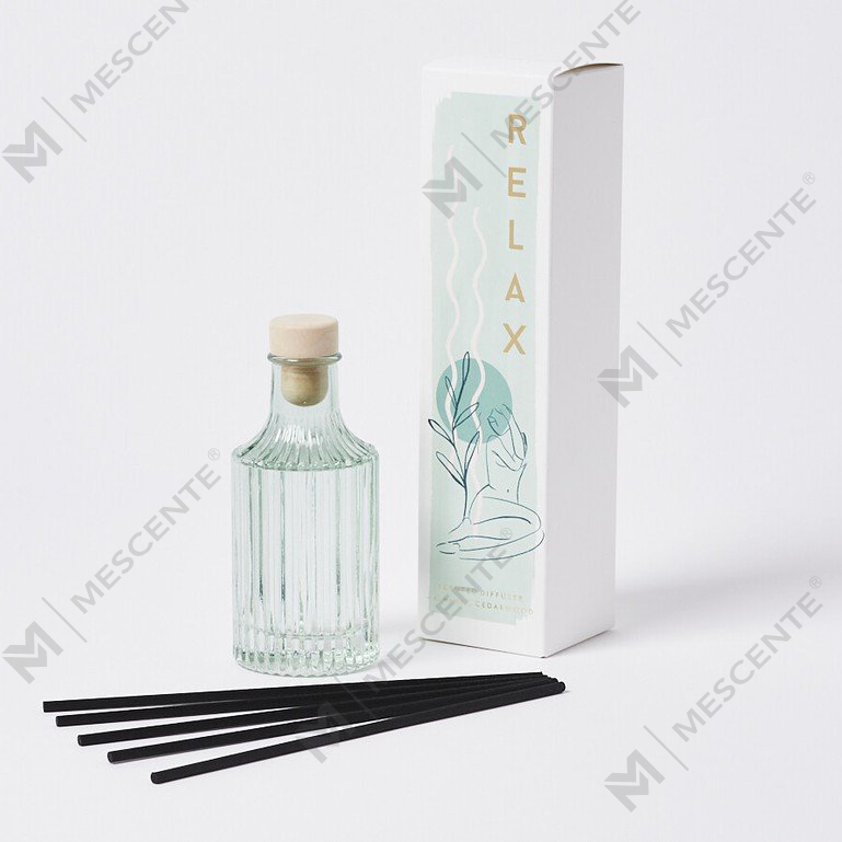 M&Scent Custom 100 мл 200 мл Стеклянная бутылка Tatakan Untuk Диффузор с цветочным язычком